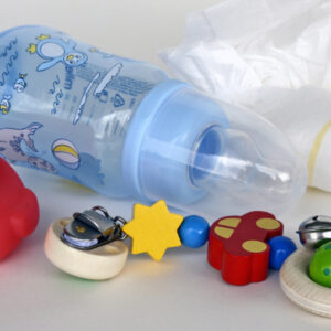 Silicon baby bottle