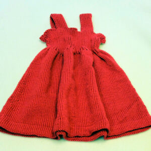 Ruffle Bowknot Cotton Dress